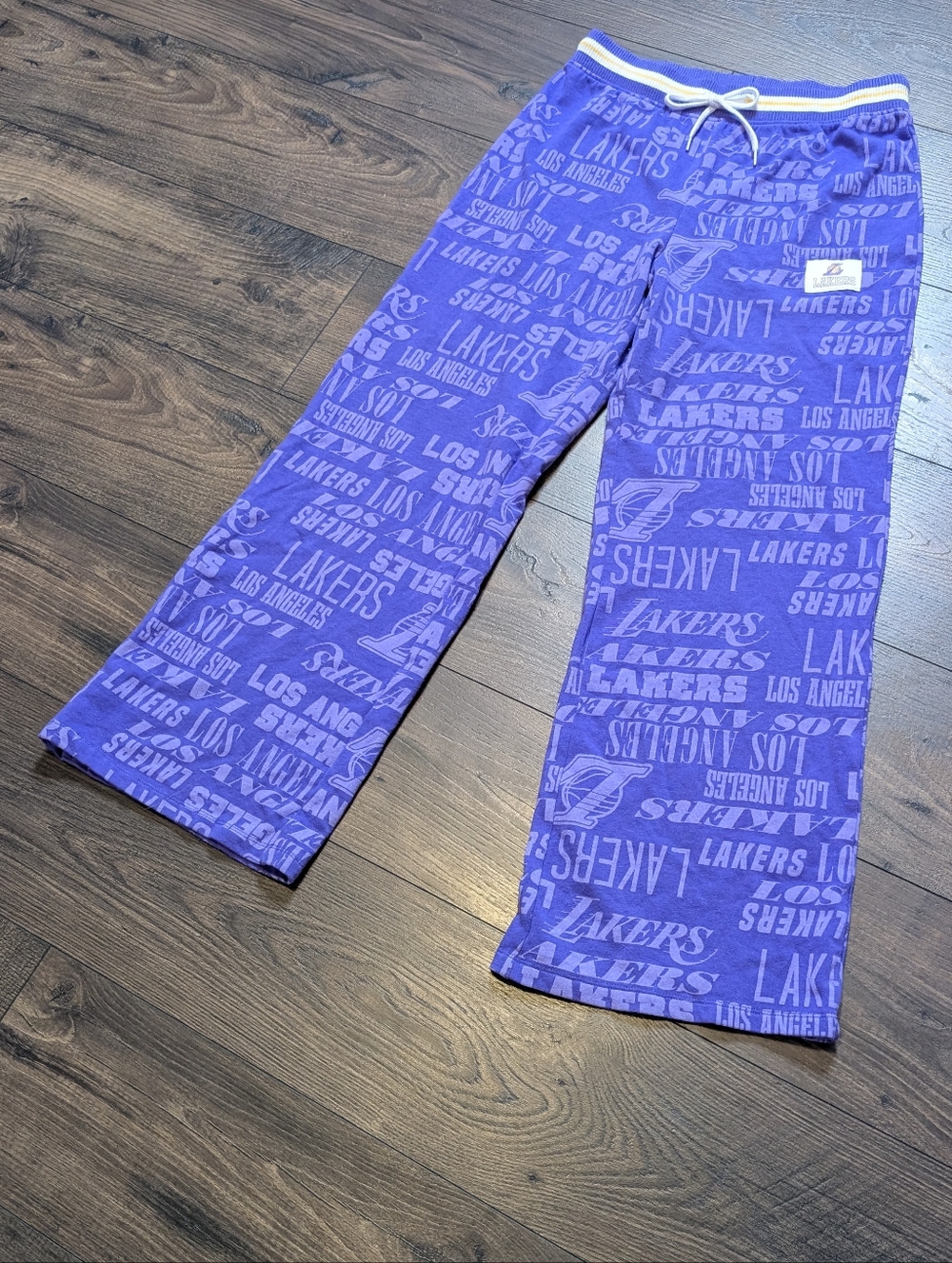 Los Angeles Lakers Purple‎ Lounge Pants Size Medium